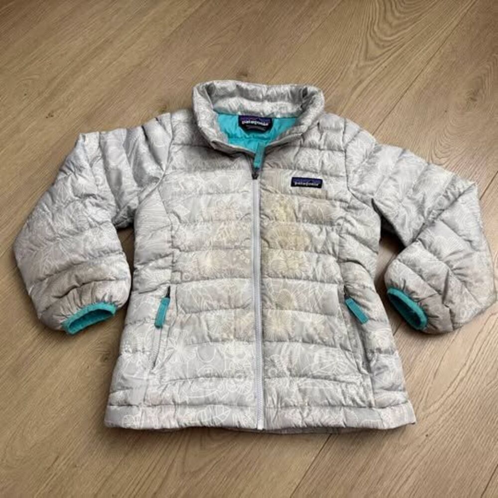 Patagonia Kids' Down Sweater Jacket Girls Size XS 5-6